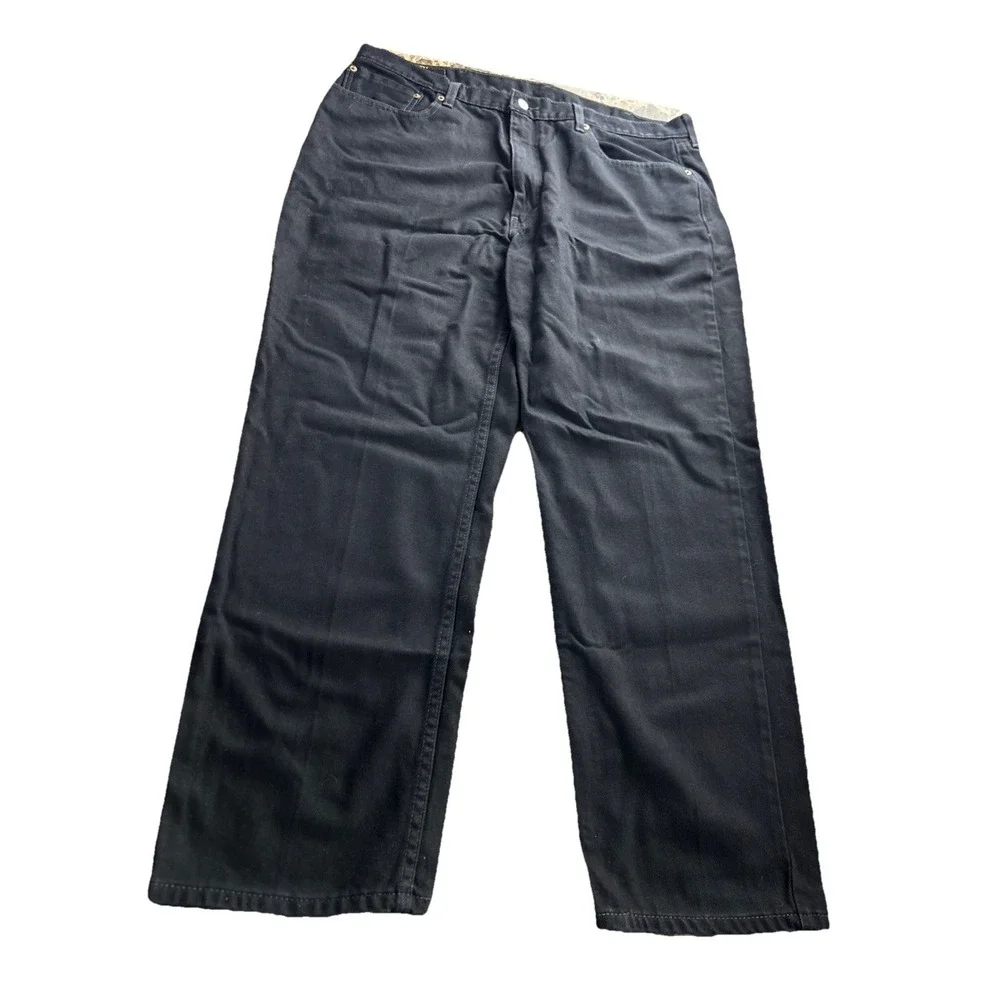 Levi's 550 mens Jeans Black Tag Size 40x30 Denim Straight
